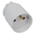 Socket with white clips