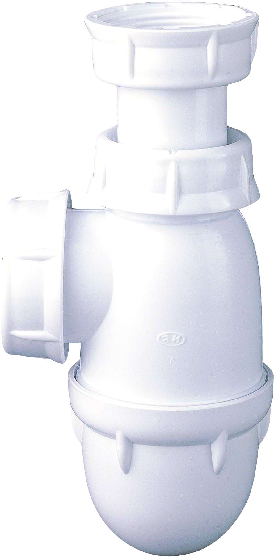 Adjustable washbasin trap with removable cap - 0201001