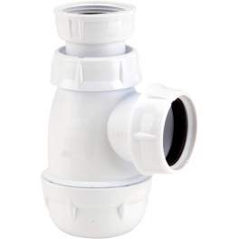 Adjustable bidet trap with removable short base - 0201002 - NICOLL - Référence fabricant : LB221