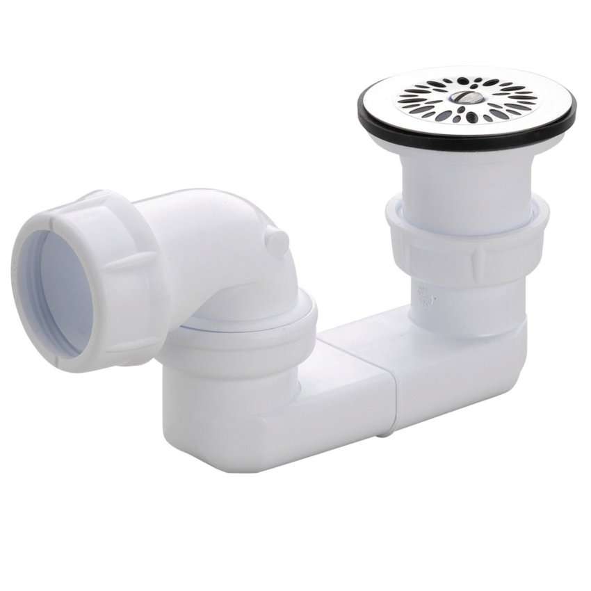 PVC swivel drain with grid for tray D.50 - 0205003