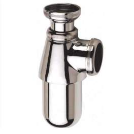 Adjustable siphon with removable cap, bright chrome - 0501010 - NICOLL - Référence fabricant : 1054