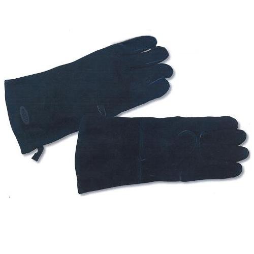 Schwarzer Handschuh aus Wildleder speziell für BBQ
