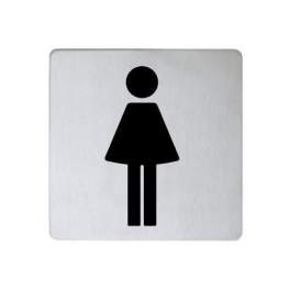 Stainless steel ladies pictogram - KEUCO - Référence fabricant : 14966070000