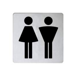 Pictograms Ladies/Men stainless steel - KEUCO - Référence fabricant : 14971070000