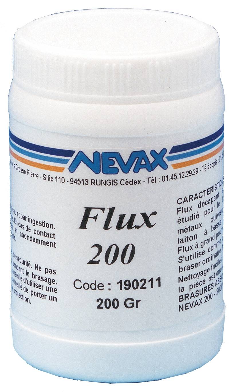 Flux 200 in polvere: 200g di sverniciatore
