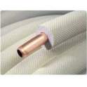 Copper coil 25m 1/2 with insulation
