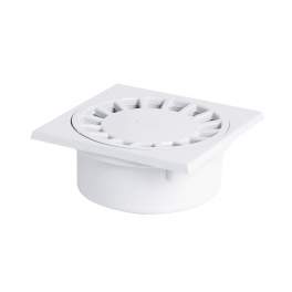 Yard drain with vertical socket: M50-F40/63, white - NICOLL - Référence fabricant : SC456B