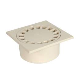 Yard drain with vertical socket: M80-F90, sand - NICOLL - Référence fabricant : SC089S