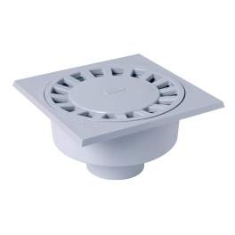 Yard drain with vertical socket : M100 - F90/100 sand - NICOLL - Référence fabricant : SC1009S
