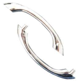 Chrome plated handle for YOUNG 2B door - Interior and exterior - Novellini - Référence fabricant : MANYO-40