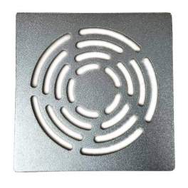 Stainless steel grid 100x100 for TURBOSOL floor drain - NICOLL - Référence fabricant : 0411572