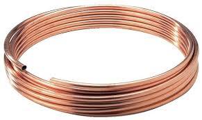 Annealed copper coil diameter 6mm, 10 meters