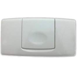 Pannello di controllo EGEA Bianco, 1 pulsante - Valsir - Référence fabricant : 823401