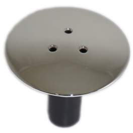 Metal cover with 90mm diameter water guard tube for 60mm drain - Valentin - Référence fabricant : 031000.000.00