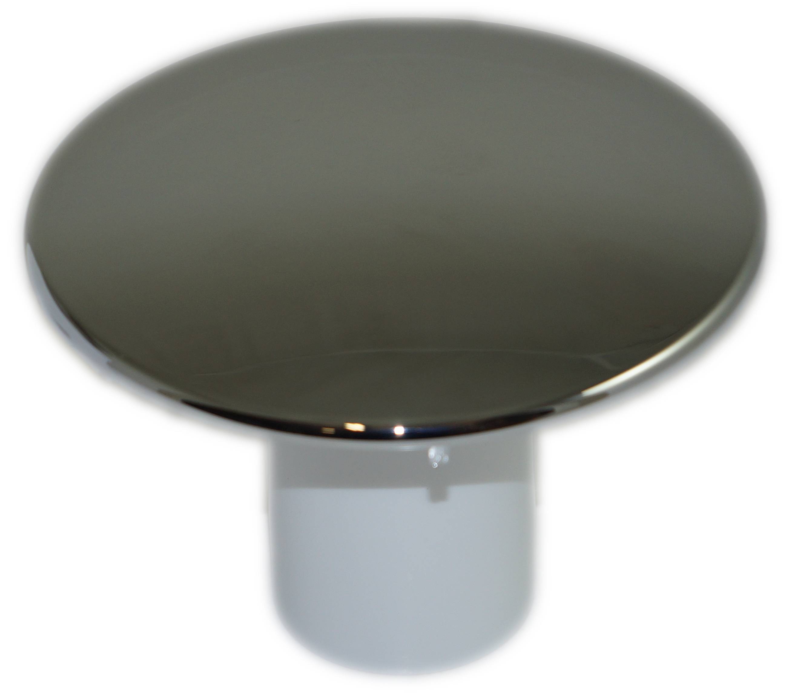 Chrome plated ABS cover with drip tube for 90mm diameter drain