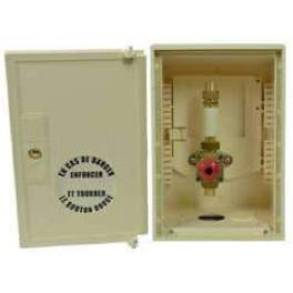 Interruttore a fungo e scatola di segnalazione - Rame 18 mm - Gurtner - Référence fabricant : 18170.15
