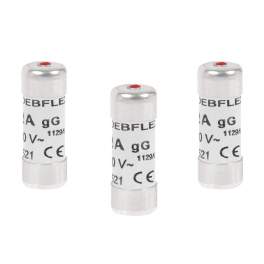 Fusibili con indicatore: 10 ampere (3 pezzi) - DEBFLEX - Référence fabricant : 715306