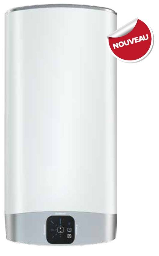 Flat electric water heater VELIS EVO 65 litres