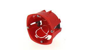 Drywall outlet and switch box D67/P40 Red