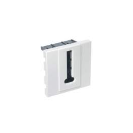 Casual Flush mount phone socket Glossy white - DEBFLEX - Référence fabricant : 742194