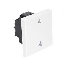 Ventilation control for Casual flush-mounted unit Glossy White