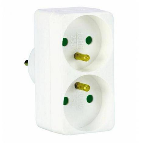 Multi-socket outlet 2P + T 16A in front