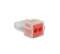 Bolardo automático de 2 agujeros de 1,5 a 2,5 mm² rojo 8 piezas - DEBFLEX - Référence fabricant : DEBBO704520