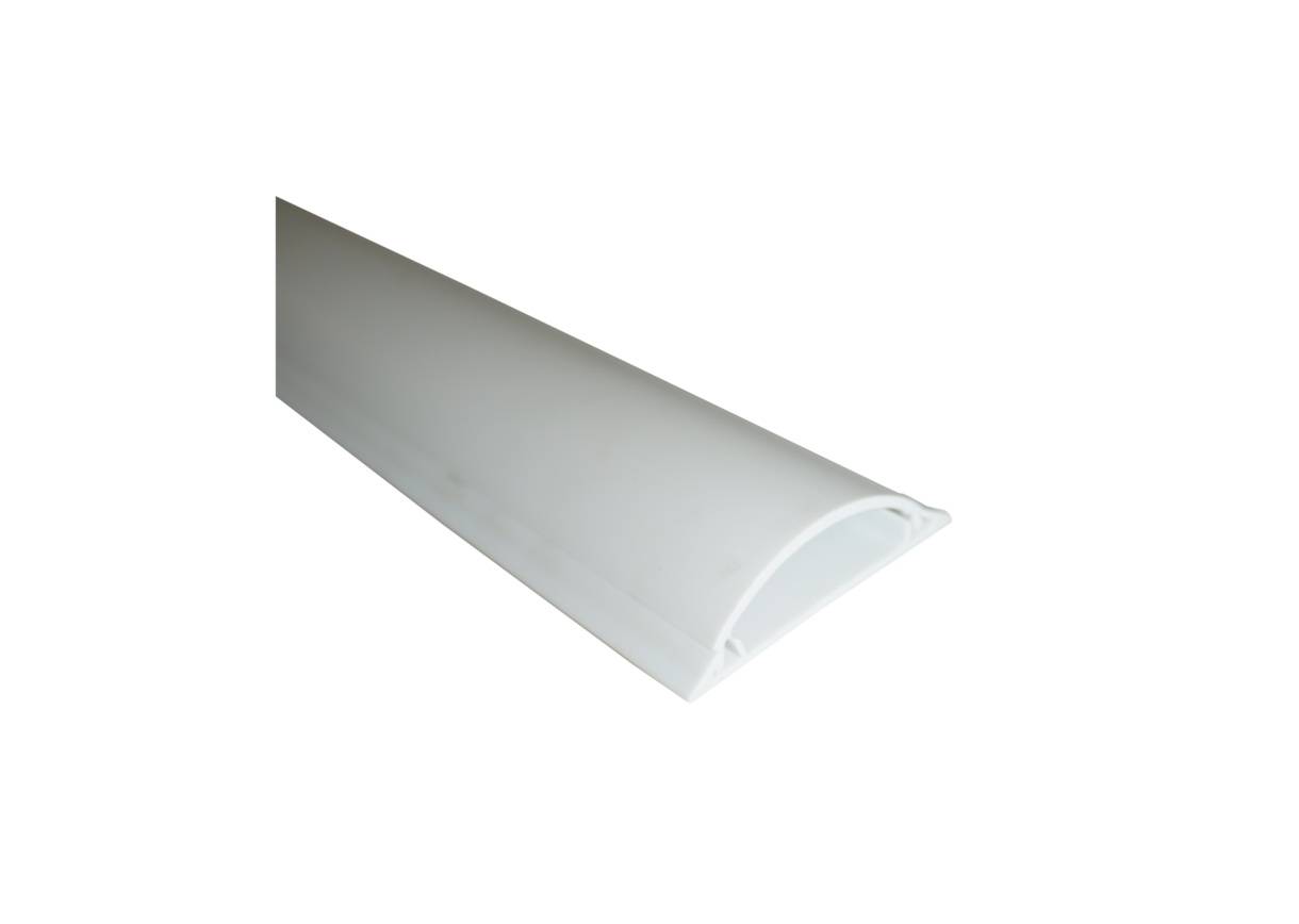 Adhesive cable duct 70 mm x 1 m White