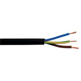 Black cable RO2V 3G 1,5 in 50M - DEBFLEX - Référence fabricant : 511513