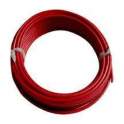 Electrical cable with rigid core H07 V-U 1,5MM2 red 25M