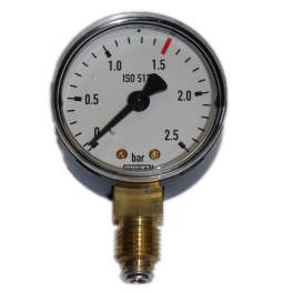 Manómetro de presión de oxígeno BP: 0 a 2.5 B - T.L.S - Référence fabricant : 134407