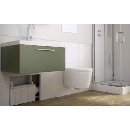Smerigliatrice incorporata per toilette sospesa (3 unità + WC) - Watermatic - Référence fabricant : W16P