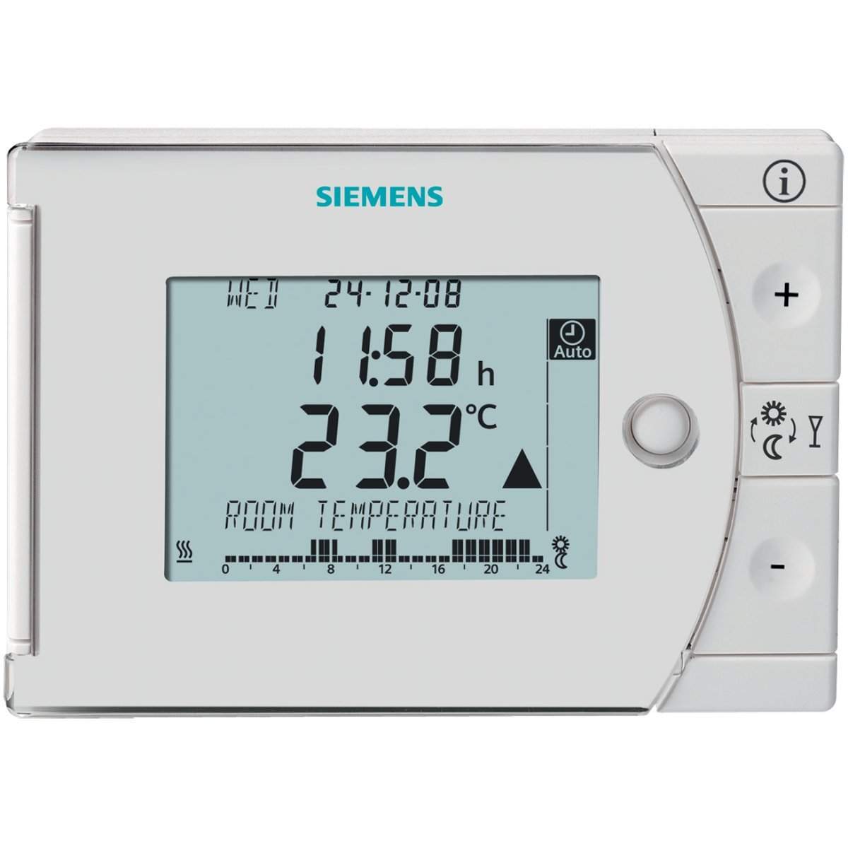 Thermostat d'ambiance programmable hebdomadaire