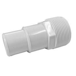 Grooved adaptor for 1"1/2 brush socket (40x49) - Aqualux - Référence fabricant : 200237