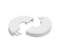 Rosace blanche diamètre 14 - SR Rubinetterie - Référence fabricant : GLORO172