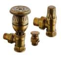 Thermostatic valve kit with 15x21 control elbow and air vent