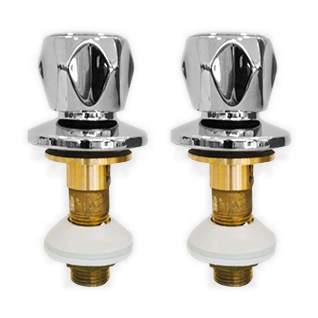 ORCHIDEA Tevere single bidet mixer hot and cold (the pair)
