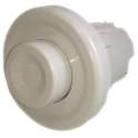 Complete white recessed pneumatic button VALSIR