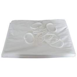 White PVC curtain : 2000x1800mm - Pellet - Référence fabricant : 803182