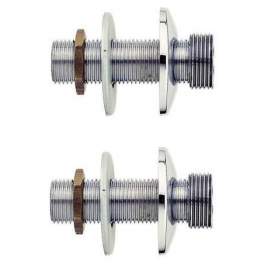 Wall feedthrough M15x21 / M20x27 (pair) - Riquier - Référence fabricant : 70392