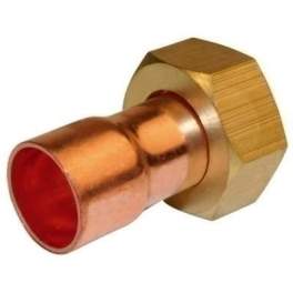 2-piece copper socket 12x17/15 - Riquier - Référence fabricant : 5262