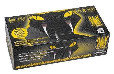 Box mit 100 Handschuhen BlackMamaba Größe XL