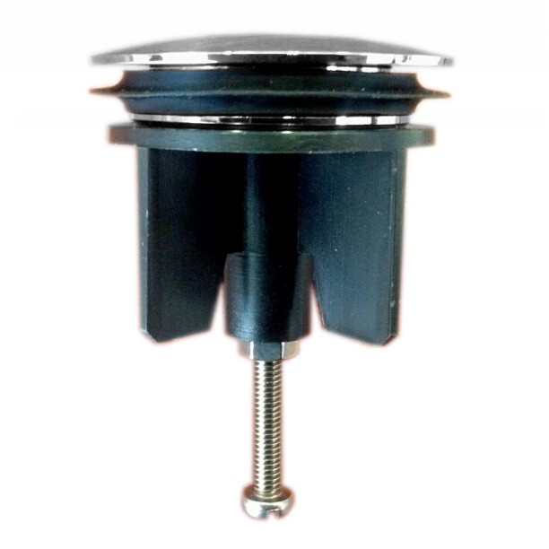 Brass valve for automatic bathtub drain
