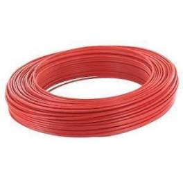 Red wire HO7V-U 2.5 mm², 25 m coil - DEBFLEX - Référence fabricant : 111344