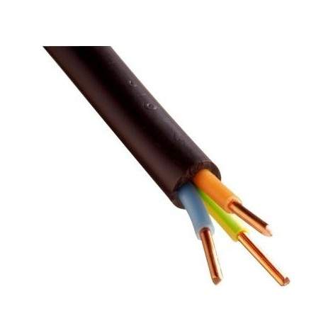 Cable negro R02V 3Gx2.5 por metro