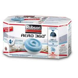 6 Recharges Aéro 360 Power Tab pour aborsbeur Rubson - Rubson - Référence fabricant : 1619506 - 469551