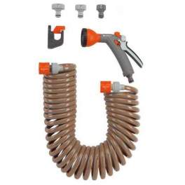 Spiral hose with gun, 10 meters - Gardena - Référence fabricant : 4647-20