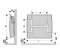 Calefactor radiante NIRVANA Digital horizontal, 500W - Atlantic - Référence fabricant : ATLRA507520