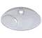 Porte savon chromé pour barre de douche de diamètre 25 mm - NICOLL - Référence fabricant : SAS49001
