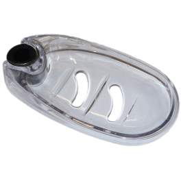 Porte savon cristal pour barre de douche de diamètre 18 mm - NICOLL - Référence fabricant : 49006